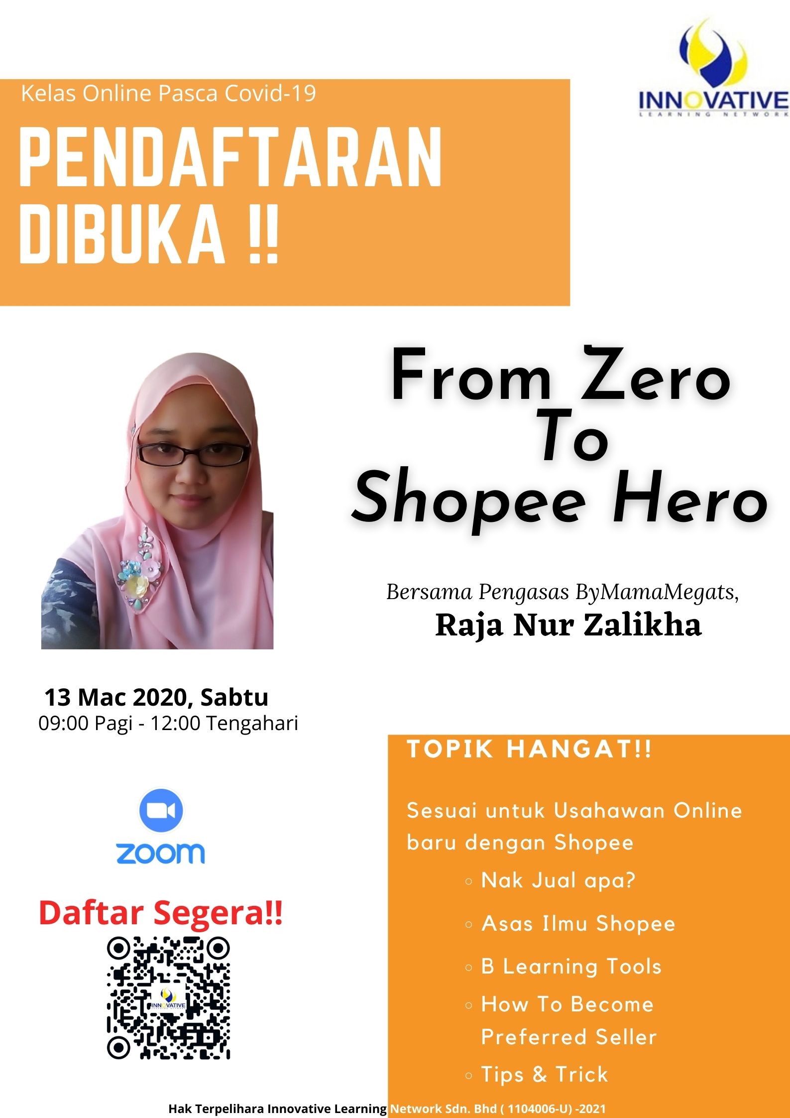 E-Poster -13 Mac- From Zero to Shopee Hero